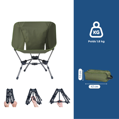 Chaise De Camping Pliante Aluminium