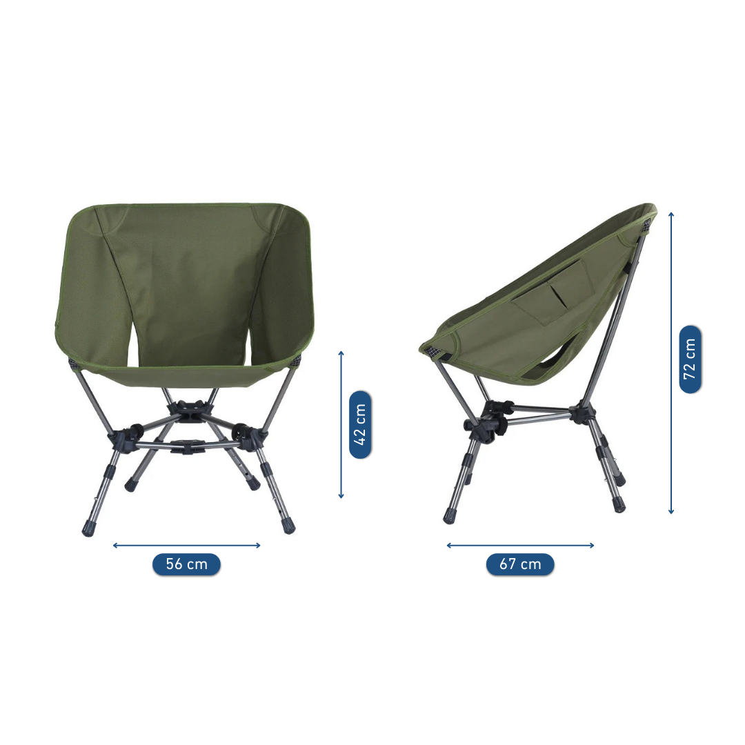 Chaise De Camping Pliante Aluminium