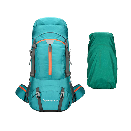 Sac à dos de randonnée 60L bleu