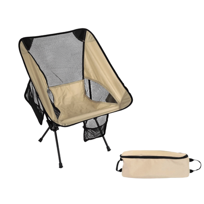 Chaise De Camping Pliante Ultralégère Avec Poches