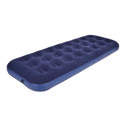 Matelas gonflable bleu confortable pour camping