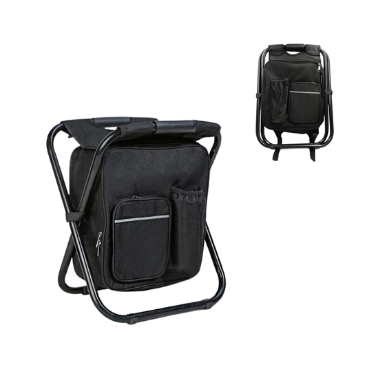Tabouret De Camping Pliable Avec Sac Isotherme