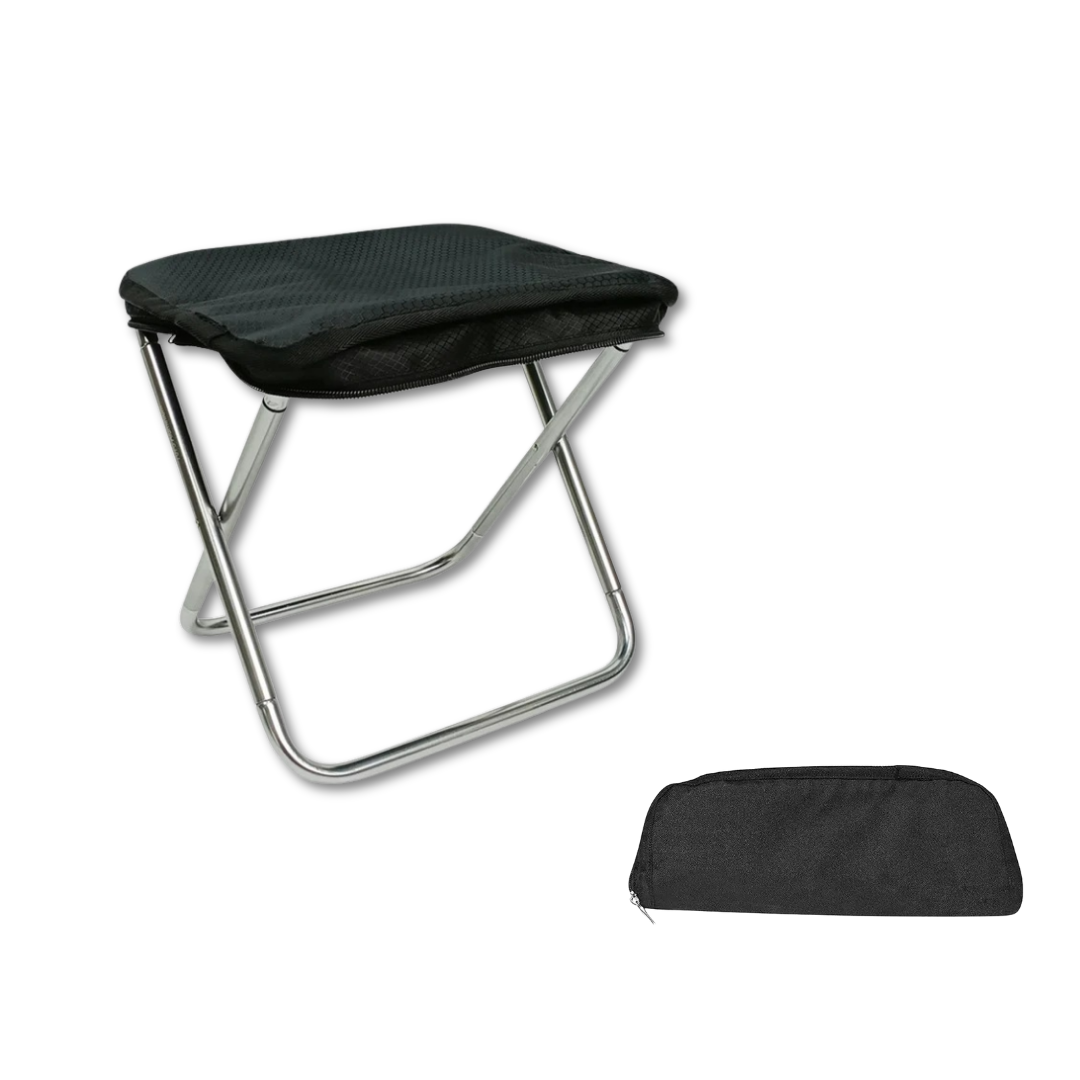 Tabouret de Camping Pliable Ultra Léger en Aluminium