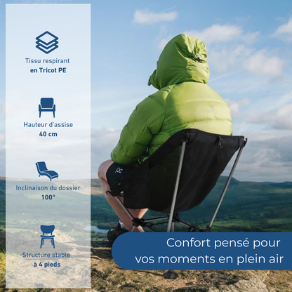 Chaise De Camping Pliante Ultralégère