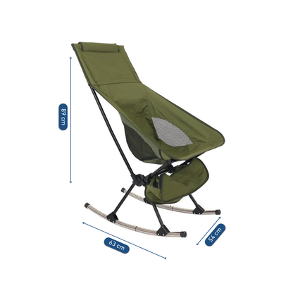 Chaise De Camping Bascule Pliante
