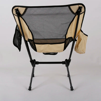 Chaise De Camping Pliante Ultralégère Avec Poches